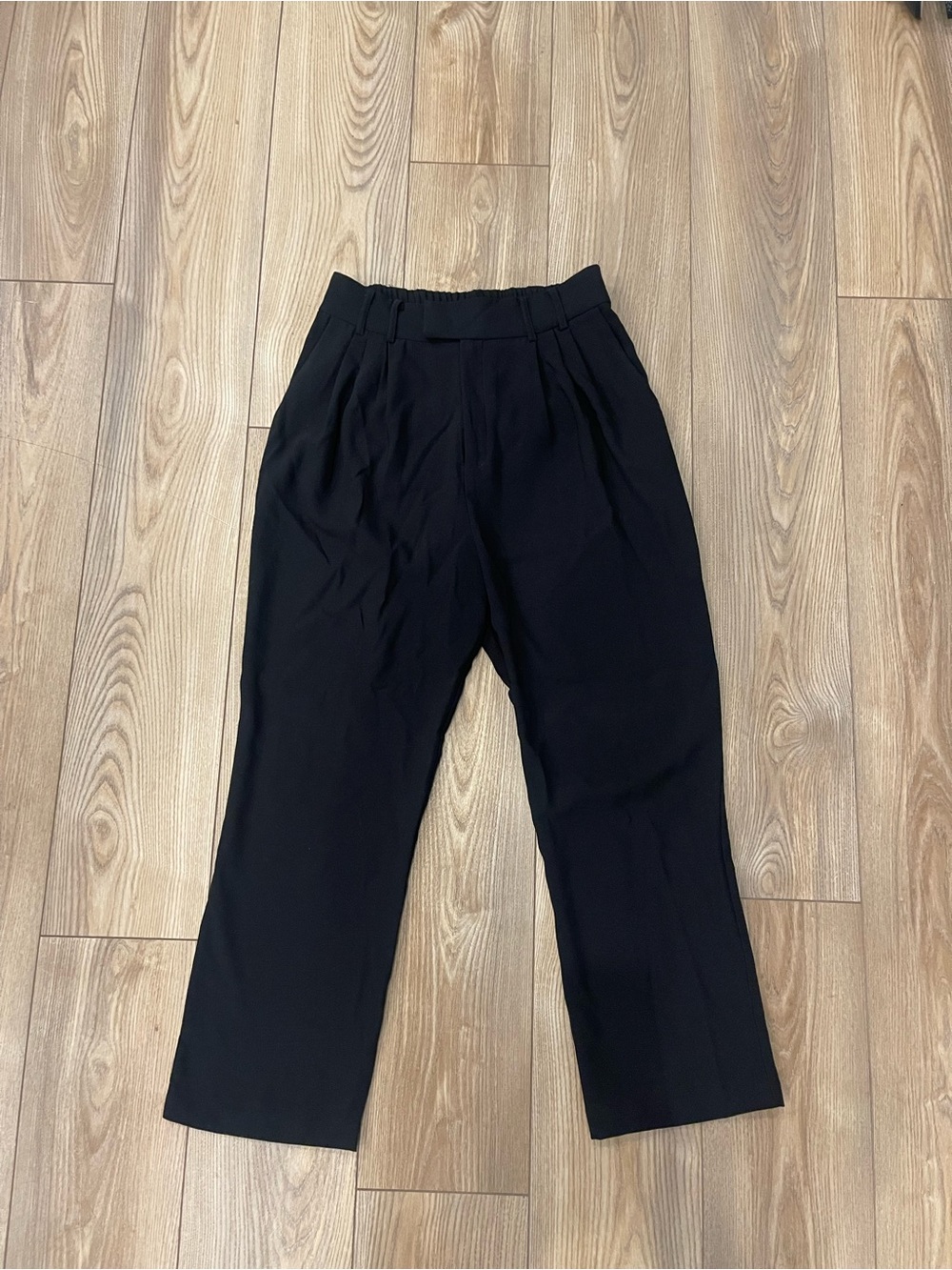 BB Dakota Steve Madden Black Straight Leg Trousers
